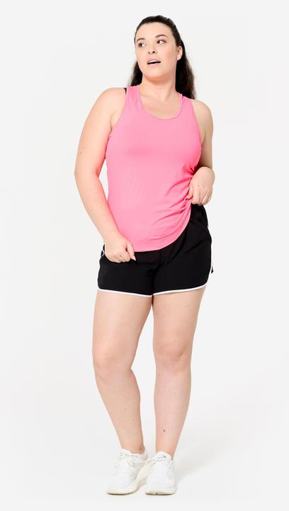 Produktbild Domyos Shorts kurz leicht - schwarz/weiss (M)