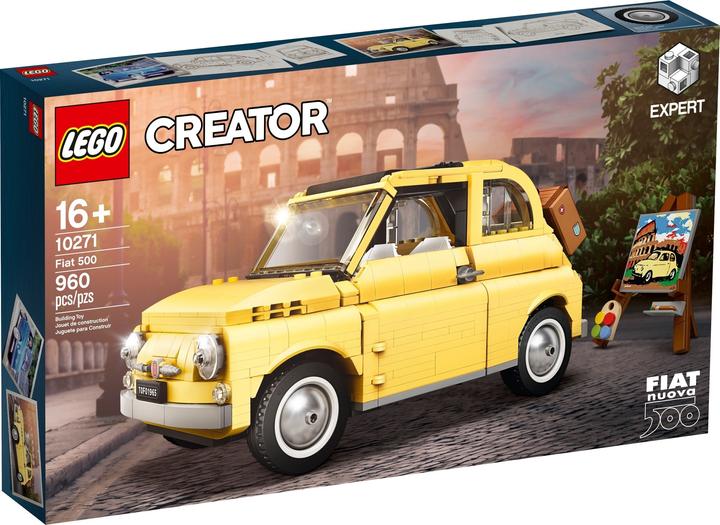 Image du produit LEGO Fiat 500 (10271, LEGO Creator Expert, LEGO difficiles à trouver)