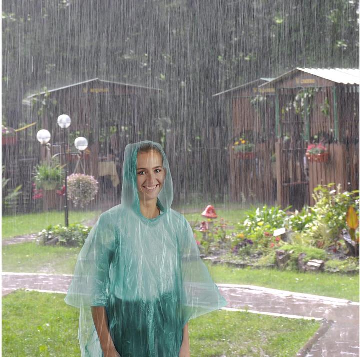 Produktbild Relaxdays Regenponcho (One Size)