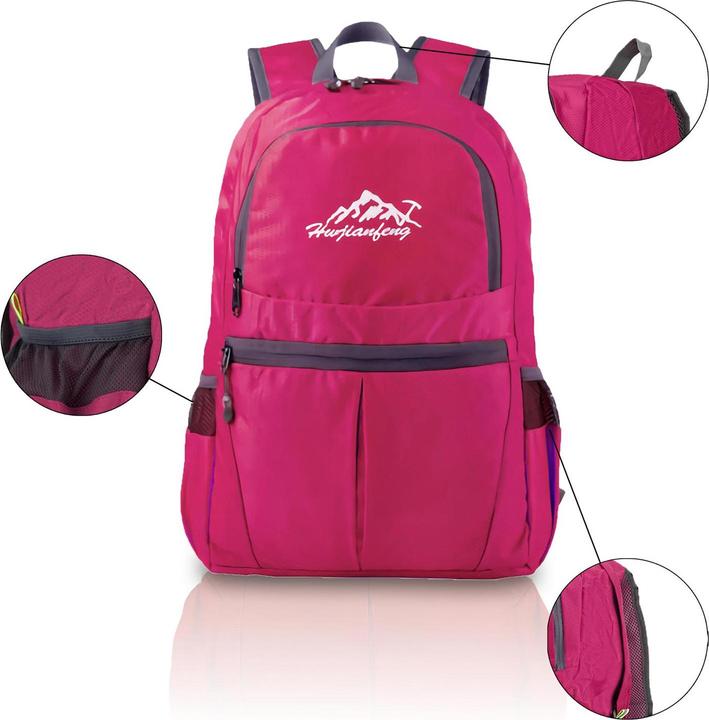 Immagine prodotto Intirilife Zaino pieghevole in rosa (36 l)