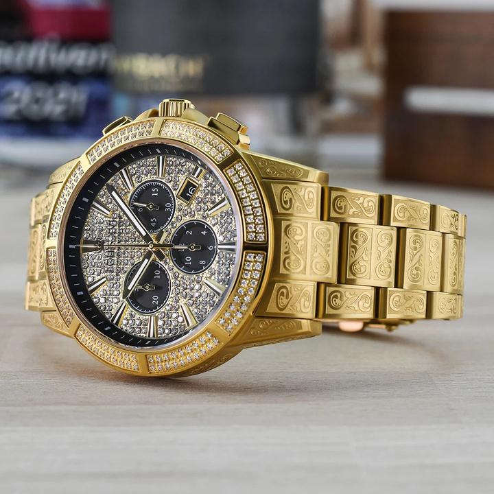 Produktbild Louis XVI LXVI1126 Majeste Iced Out Chronograph Herrenuhr 43mm 5ATM (Chronograph, 43 mm)