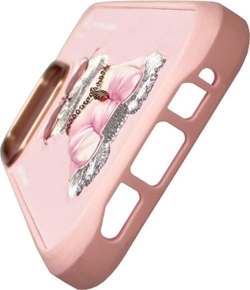 Actual product image Nimmy case iPhone 16 Pro Max 6.9" pink Glasses Cool Cat (Apple iPhone 16 Pro Max)