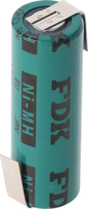 Image du produit FDK Accu 4/5AA Cosses à souder en forme de Z, version industrielle Flattop (1 pcs, 1100 mAh, Chargeurs sans batterie)