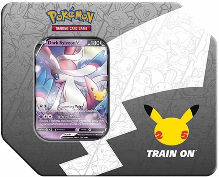 Immagine prodotto Pokémon 25th Anniversary Celebrations V Big Tin Bundle - EN (Inglese, Stagno)