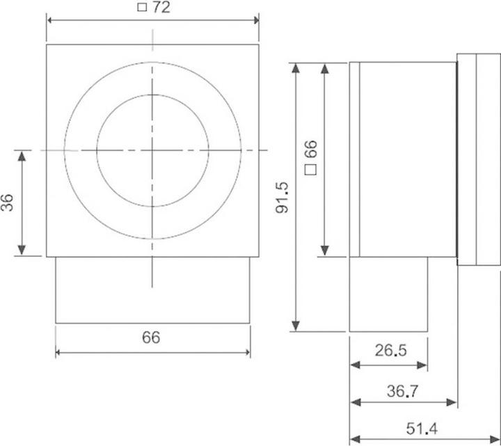 Actual product image Finder Timer for DIN rail B