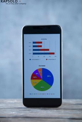 Actual product image Kapsolo Display protection glass (1 Piece, Huawei P40)