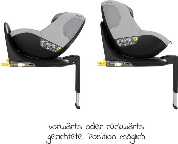 Actual product image Maxi-Cosi Mica Authentic Grey (Reboarder, ECE R129/i-Size Standard)