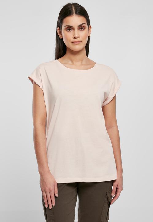 Actual product image Urban Classics Ladies Organic Extended Shoulder Tee - 5650 (XXL)