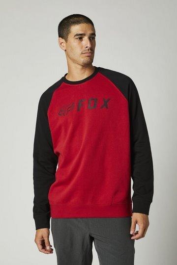 Fox Sweater 21 Apex Crew Blk/Rd L (L)