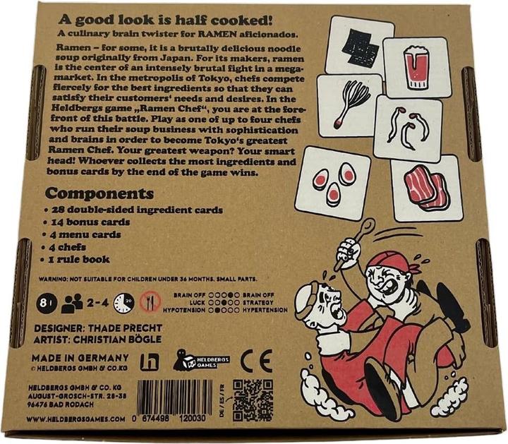 Produktbild Heldbergs Games Ramen Chef - Familienspiel (Deutsch)