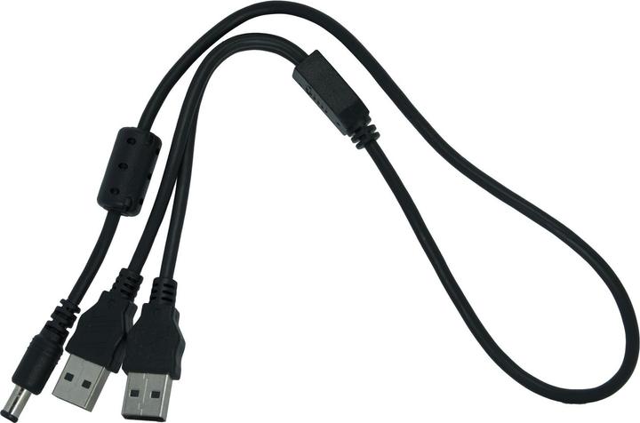 Actual product image Silex Y-Shape USB power cable to power BR-300AN and BR-330AC-LP via 5 volt USB bus power (0.50 m, USB 2.0)