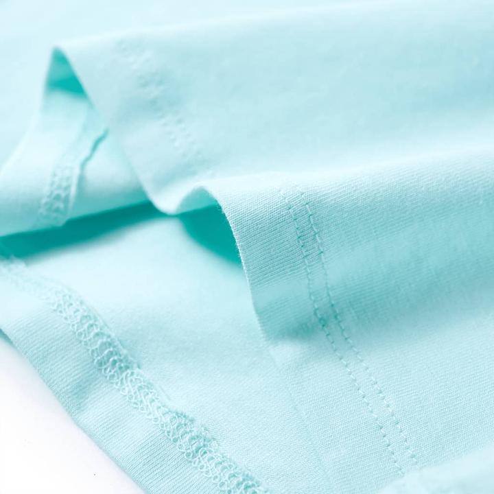 Actual product image VidaXL Children's T-shirt light blue 92,Material: 95 % cotton. 5 (92)