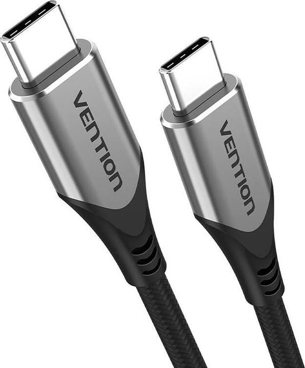 Actual product image Vention USB-C to USB-C 60W cable TAAHD 0.5m (grey) (0.50 m, 60 W)