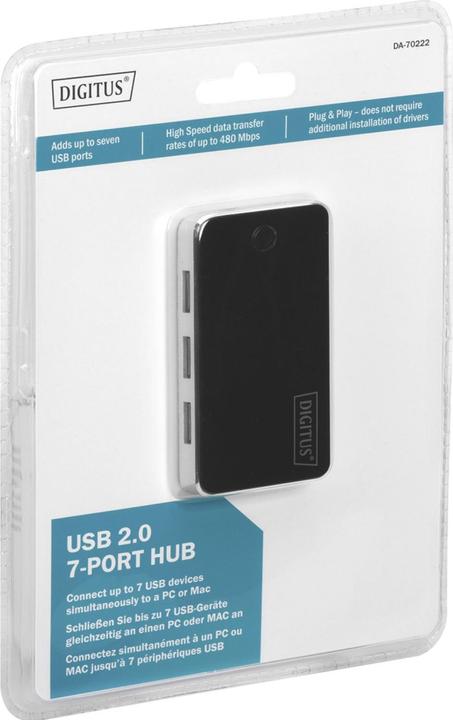 Image du produit Digitus 39788 (USB-A, 7 Ports)