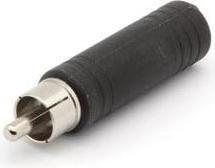 Actual product image Velleman 6.35 mm mono jack socket to cinch plug (Jack adapter)