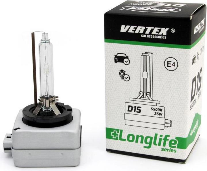 Vertex 01969 Bulb HID D1S Longlife 5500K xenon OEM (D1S)