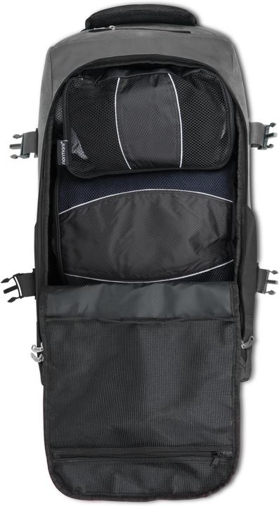 Produktbild Normani Reisetrolley mit Rucksackfunktion 90 L mit 5 Kleidertaschen (90 l)