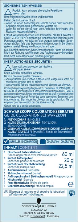 Produktbild Schwarzkopf Super Strähnchen (M1 Super Strähnchen)