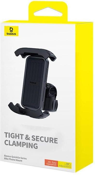 Actual product image Baseus QuickGo bike carrier for phones (black)