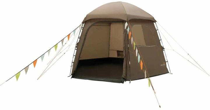 Productafbeelding Easy Camp Kuppelzelt Sandland Yurt (braun, f?r 6 Personen, Modell 2025) (Koepeltent, 10.60 kg, 6 personen)