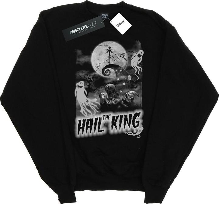 Produktbild Disney Nightmare Before Christmas Hail The King Sweatshirt Mädchen (116)