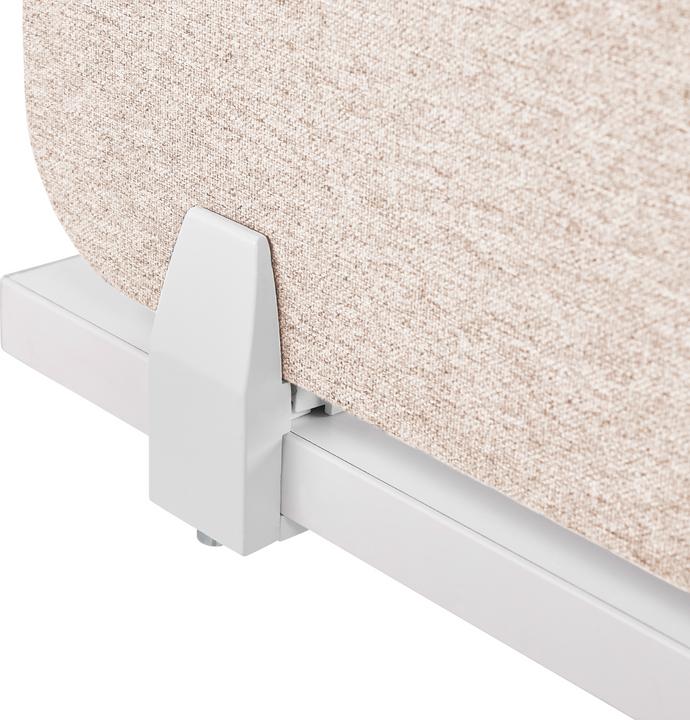Produktbild Beliani Schreibtischtrennwand beige 160 x 40 cm WALLY