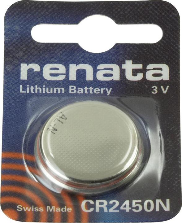 Actual product image Renata Knopfzelle RE2450N CR2450N (1 pcs., CR2450, 540 mAh)