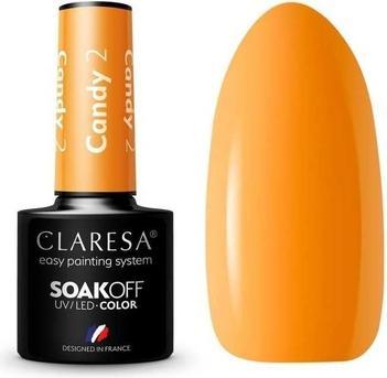 Produktbild Claresa Candy UV-Nagellack 5ml - 2er-Pack (Orange, Farblack)