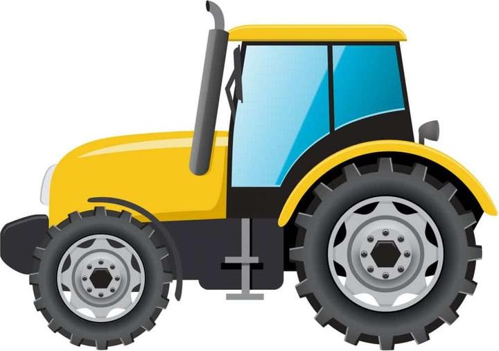 Actual product image Trenddeko Construction vehicle tractor (150 x 105 cm)