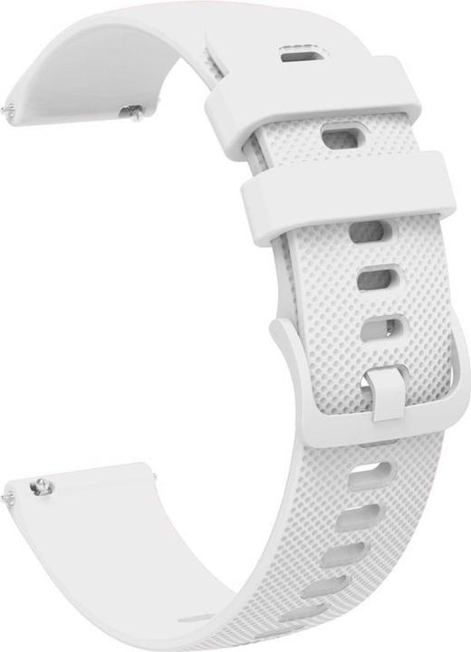 Image du produit Marka Niezdefiniowana Bracelet silicone pour Huawei Watch GT2 / GT3 42mm - Blanc (Silicone)
