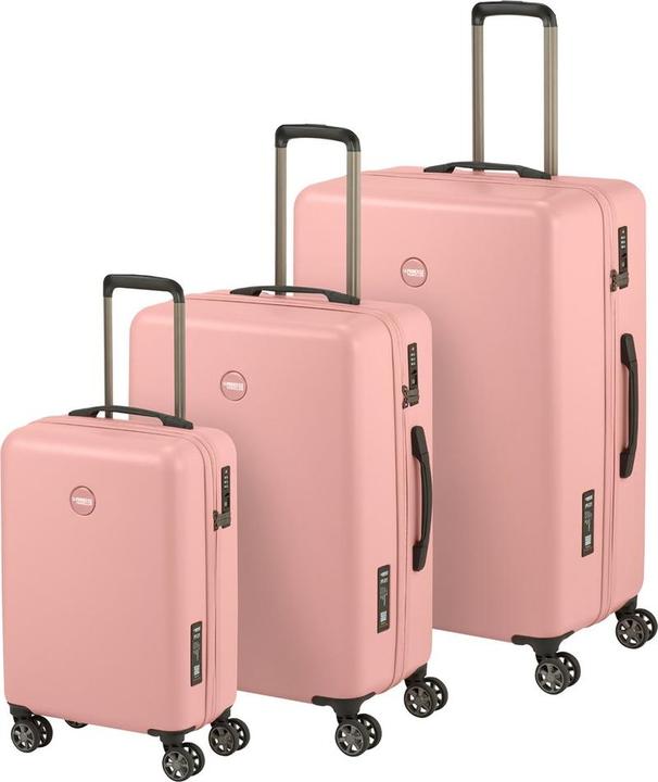 Produktbild Princess Traveller PT01 Deluxe - Kofferset - Pfingstrosse Pink - SML