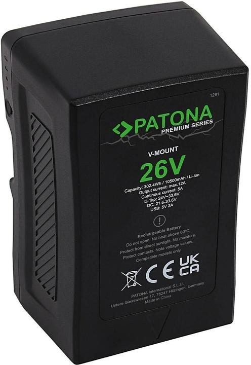 Produktbild Patona Premium Akku V-Mount 26V 302Wh (Akku)