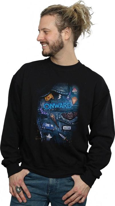 Actual product image Disney Mens Onward Jacket Detail Sweatshirt (XL)