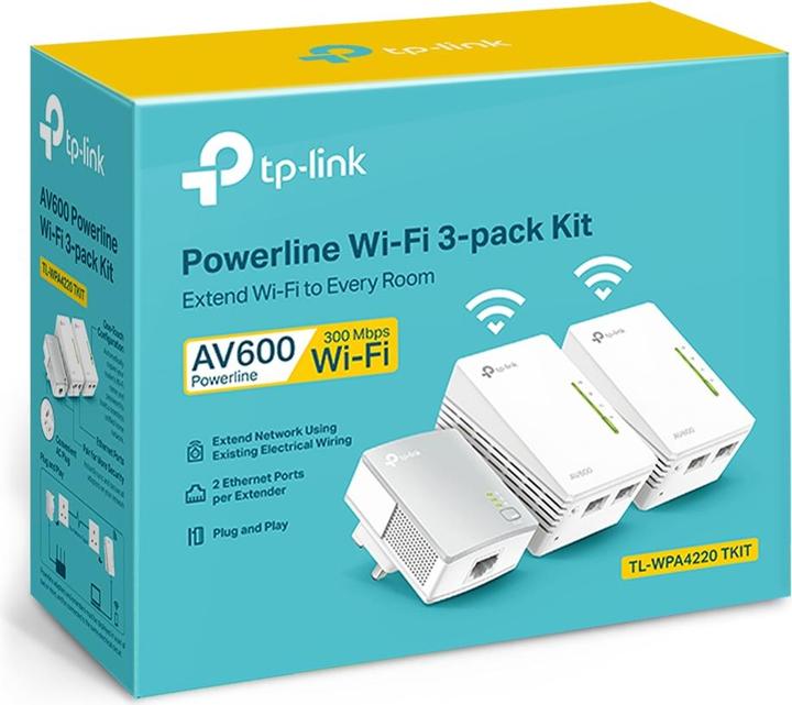 Actual product image TP-Link Tl-Wpa4220t Kit (500 Mbit/s)