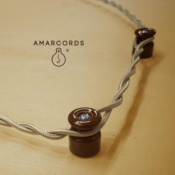 Image du produit Amarcords Porzellan-Isolatoren für Textilkabel