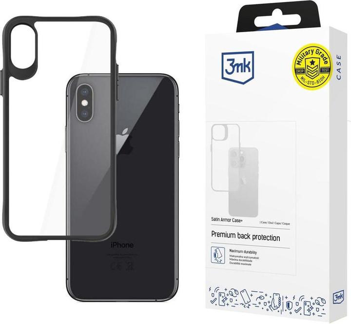Produktbild 3MK SatinArmor + Case for iPhone X / Xs Military Class (Apple iPhone X)
