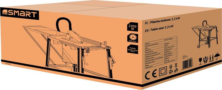 Actual product image Smart365 Table Saw 2.2kw 315mm 230V