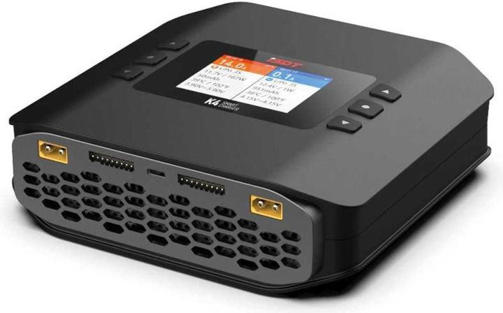 Isdt Dual-Ladegerät K4 AC/DC, 2x 600 W 1-8S