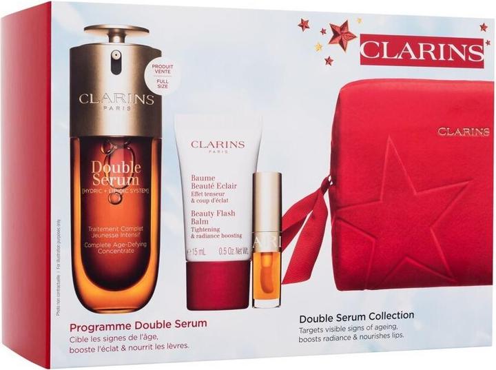 Actual product image Clarins Gift set Double Serum XMAS set / (Facial care set)
