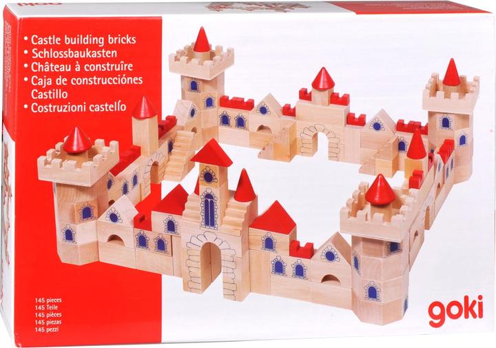 Produktbild Goki Holzbausteine Schloss