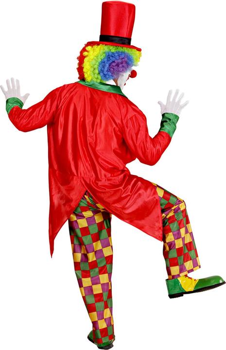 Image du produit Widmann Super clown avec queue de pie, gilet, noeud papillon, pantalon, chapeau (XXL)