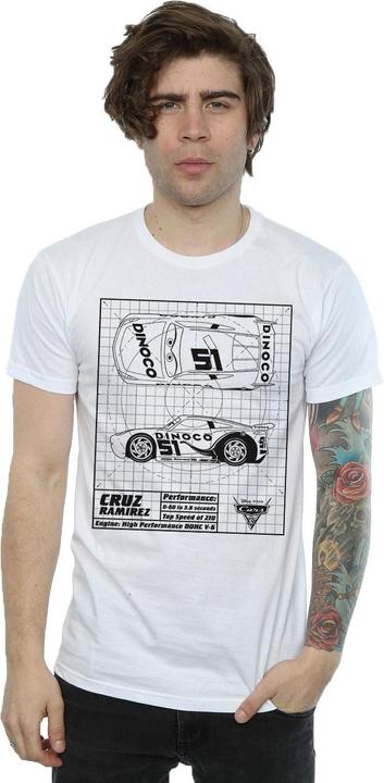 Produktbild Disney Cars Cruz Ramirez Blueprint TShirt (XL)