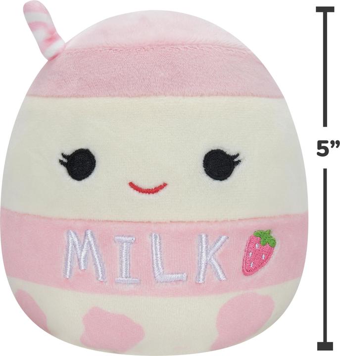 Image du produit Squishmallows - Flip A Mallow - Scarlet the Strawberry/Amelie the Milkshake (13 cm)