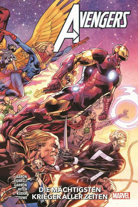 Produktbild Panini Avengers - Neustart (Deutsch, Jason Aaron, Ivan Fiorelli, Bryan Hitch, Javier Garrón, Aaron Kuder, Jim Towe, Michael Strittmatter, 2024)