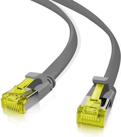 Actual product image Helos Patch cable RJ-45 (M) to RJ-45 (M) (S/FTP, CAT6a, 3 m)