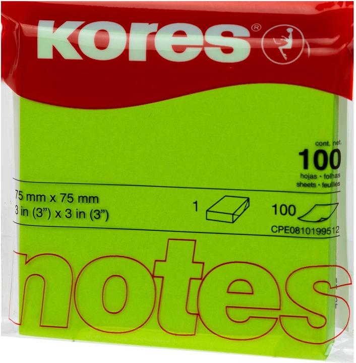 Image du produit Kores Notes (7,5 x 7,5 cm)