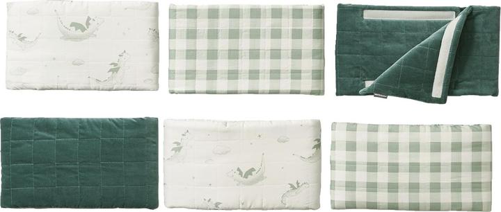 Image du produit Vertbaudet Baby Bettumrandung/Laufstall-Polster DRACHE Oeko-Tex