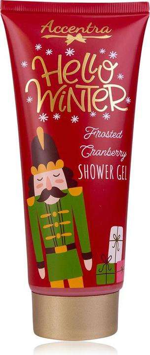 Accentra Duschgel HELLO WINTER, 200ml, Duft: Frosted Cranberry (200 ml)