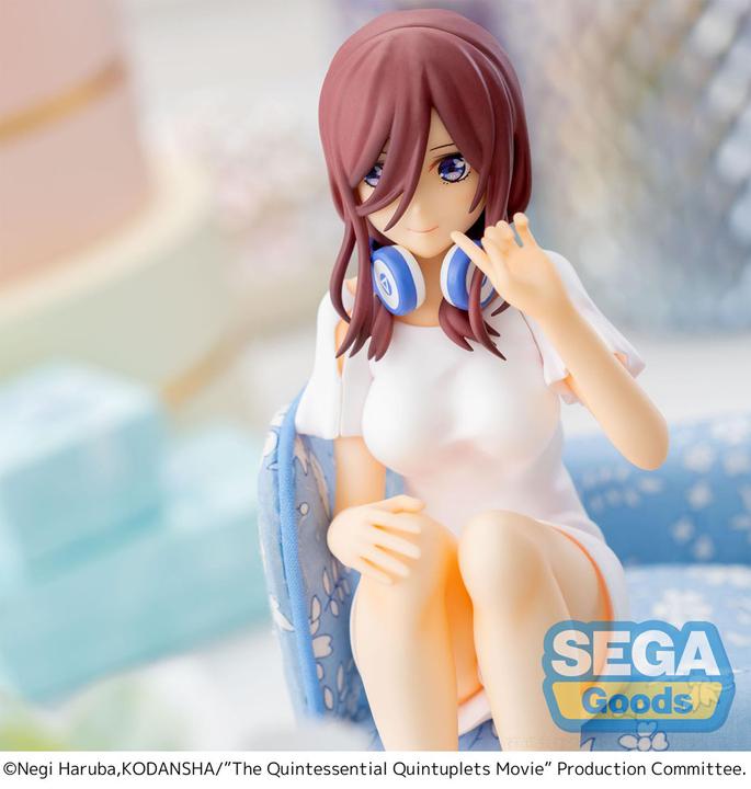 Produktbild Sega Goods QUINTESSENTIAL QUINTUPLETS - Miku Nakano - Figurine PM Perching 19cm
