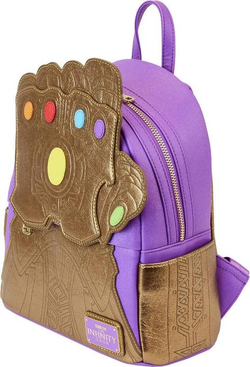 Actual product image Loungefly Marvel by sac à dos Shine Thanos Gauntlet